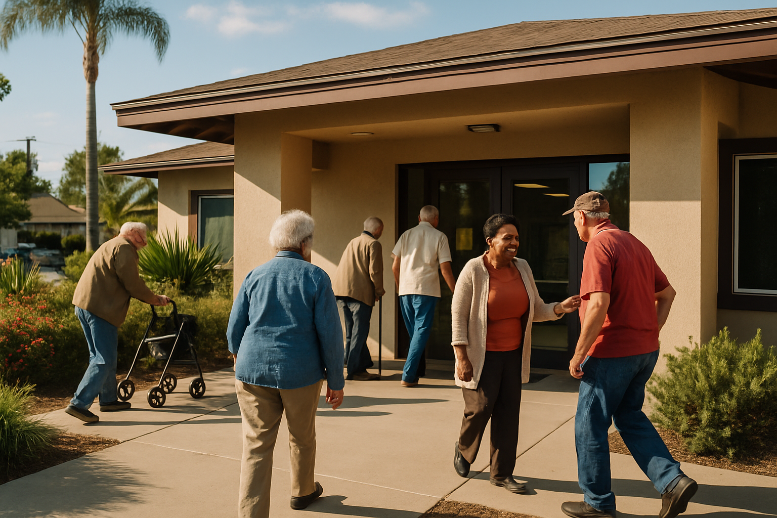 Vehicle donation moment in California